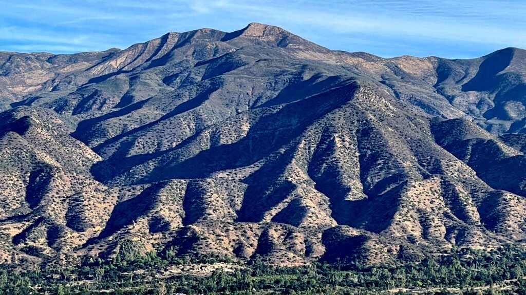 Image of the Los Padres National forest foothills of Ojai, California. ©BertMahoney2025